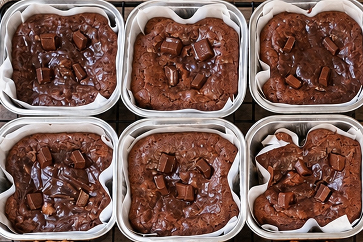 Sourdough brownies and fall cookies