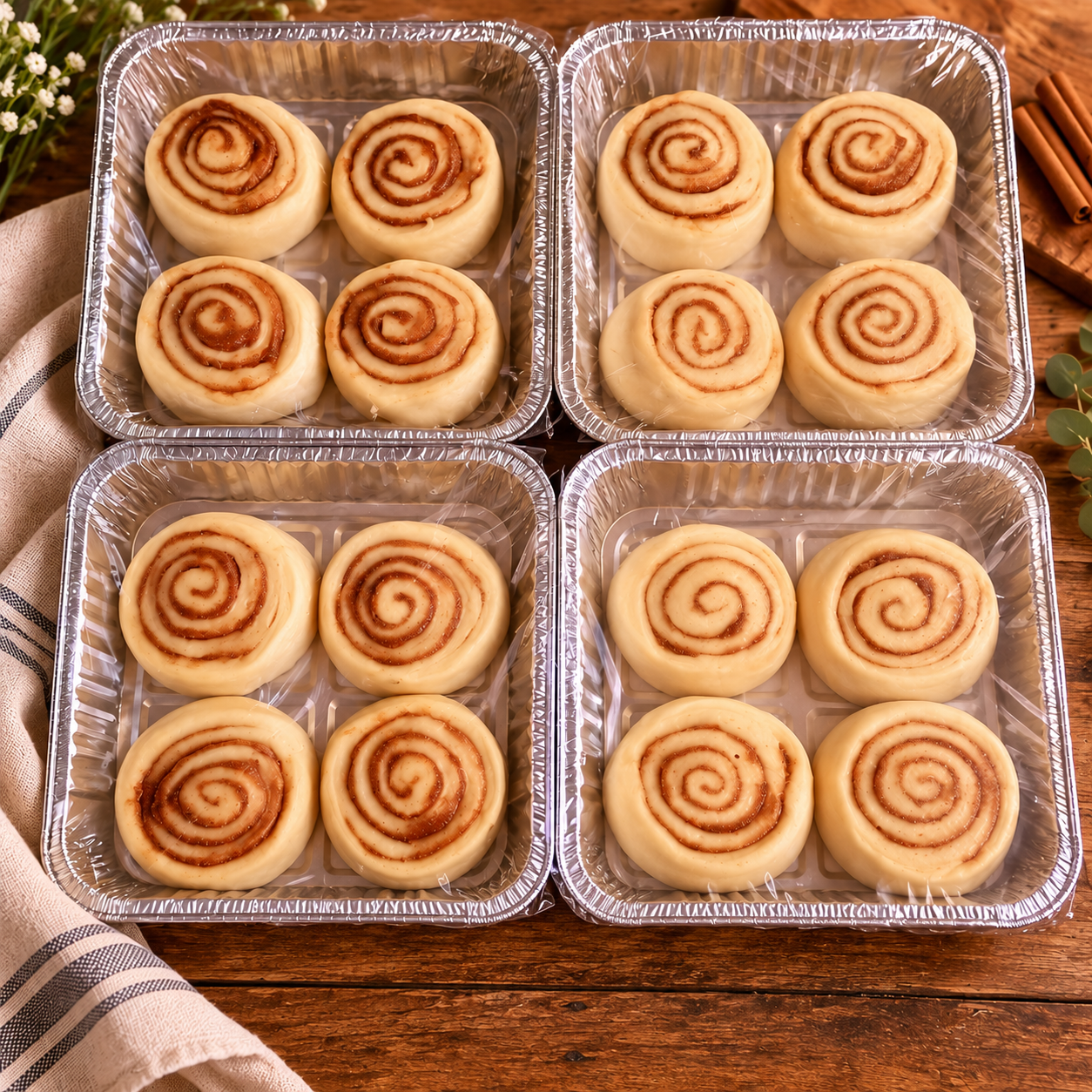 Sourdough cinnamon rolls