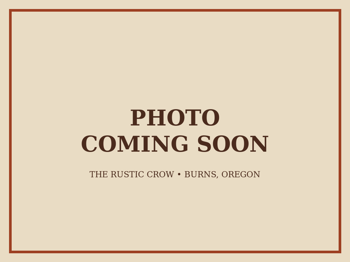 Sewn goods photo coming soon