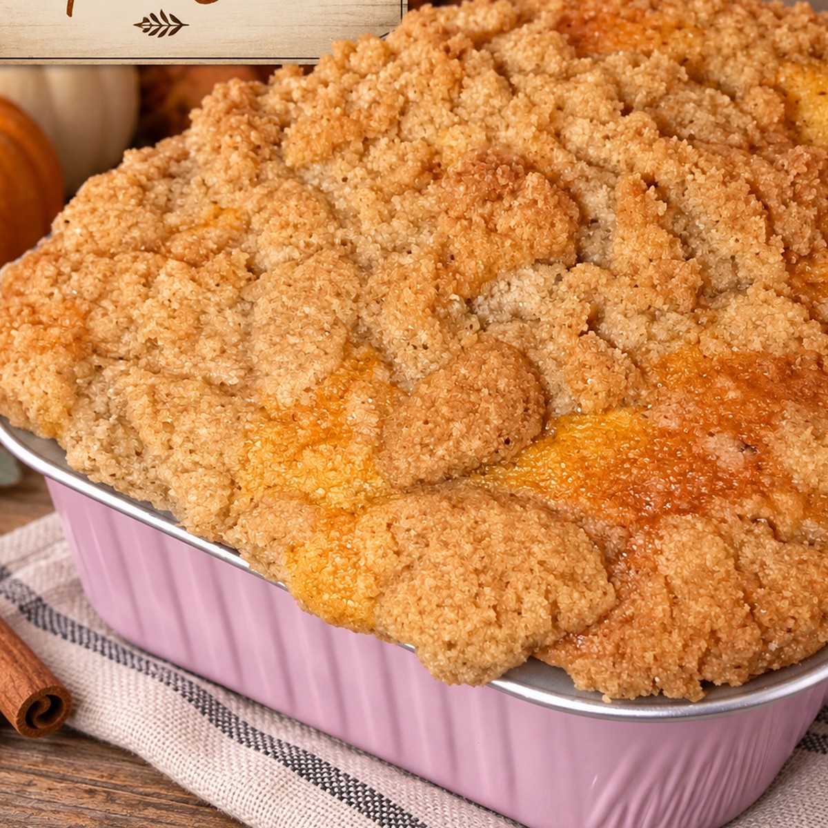 Pumpkin streusel